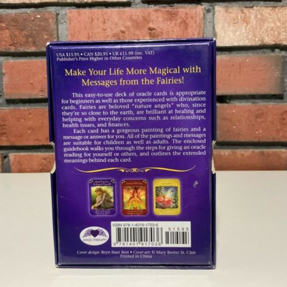 Magical Messages from the Fairies Oracle Card Deck & Guidebook Doreen Virtue - Picture 2 of 12
